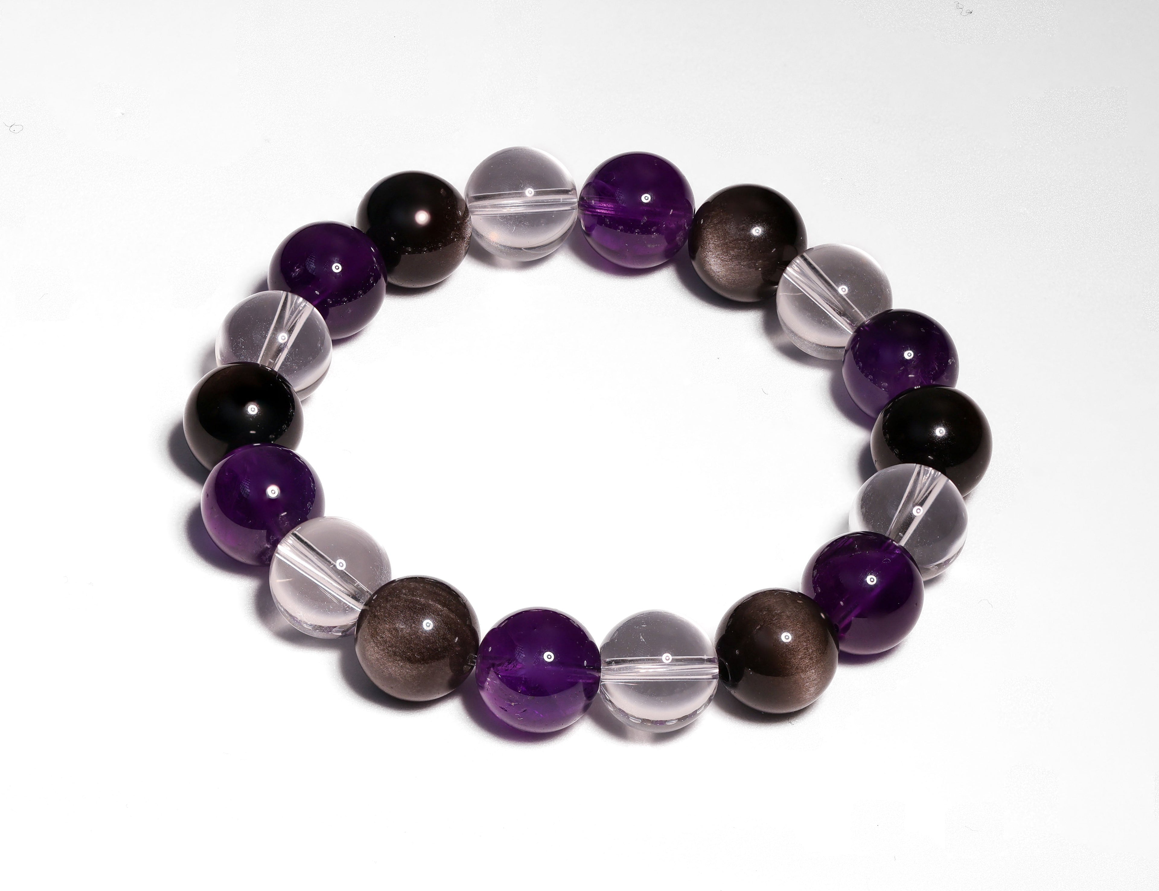 Purple & White Ascend Bracelet